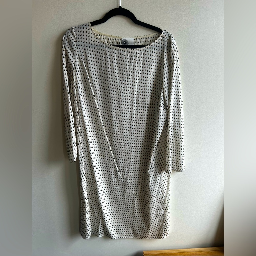 Attic and Barn Silk Dress – Size L (Fits M)
